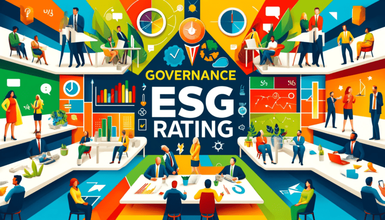 Immagine che mostra in modo astratto il concetto di governance aziendale, in riferimento al Rating ESG